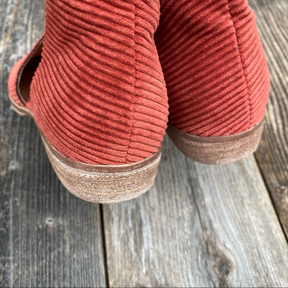 Free People NWOT Royale Corduroy Pointed Flats - Picture 5 of 9